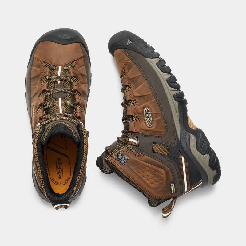 Keen Targhee III Waterproof Mid - Erkek Trekking Bot - Kahverengi - Türkiye (761943EQL)